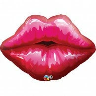 Not Specified Large Lips Balloon Red & PInk