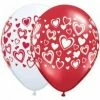 Not Specified Red & Pink Heart Balloons - Singles Or Packs - Helium Filled Or Flat