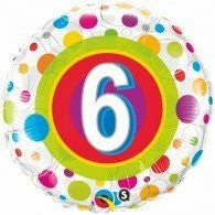 Not Specified 6th Birthday Balloon Send Balloons