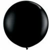Not Specified Round Black Balloon 90cm Latex Balloons - 35" (90cm)
