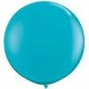 Not Specified Latex Balloons - 35" (90cm) Round Teal Balloon 90cm
