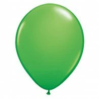 Not Specified Green/Spring Balloons Standard/Matte ~ Singles ~ Pack ~ Helium Filled ~ Flat Latex Balloons - 11" (28cm)