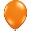 Not Specified Latex Balloons - 11" (28cm) Orange Balloons Pearl ~ Singles ~ Pack ~ Helium Filled ~ Flat