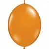 Not Specified Quick Link Mandarin Orange Balloon Pack Of 10 Linking Balloons