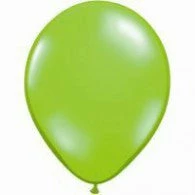 Not Specified Green Balloons/Lime Pearl ~ Singles ~ Pack ~ Helium Filled ~ Flat
