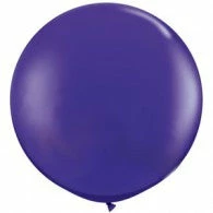 Not Specified Round Purple Balloon 90cm
