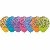 Not Specified Printed Balloons Damask Balloons Assorted - Singles Or Packs - Helium Filled Or Flat