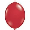 Not Specified Quick Link Pearl Ruby Red Latex Balloon Pack Of 10