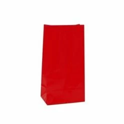 Metero Loot Bags / Treat Boxes Paper Loot Bags - Red 12pk