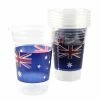 Balloon Agencies Australia Day Plastic Cups 8pk