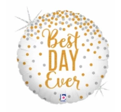 Not Specified Send Balloons Wedding Foil Balloon - Best Day Ever