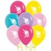Not Specified Unicorn Balloons Assorted - Singles Or Packs - Helium Filled Or Flat