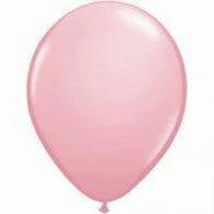 Not Specified Pale Pink Balloons Standard/Matte ~ Singles ~ Pack ~ Helium Filled ~ Flat Latex Balloons - 11" (28cm)