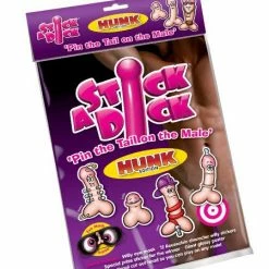 Pecka Products Hens Game - Stick A Pecker On Hunk Game