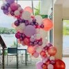 Party Planet Rose Gold Lilac & White Balloon Garland Balloon Garlands & Decor