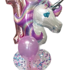 Not Specified Unicorn Balloon Bouquet - Choose Your Number