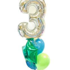 Not Specified Large Number Balloon Bouquet - Choose Your Number