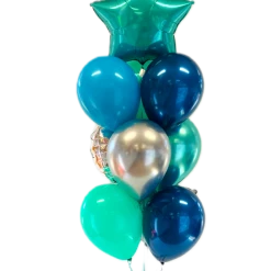 Party Planet Metallic Balloon Bouquet