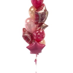 Not Specified Balloon Bouquets Pink Balloon Bouquet - Choose Your Milestone