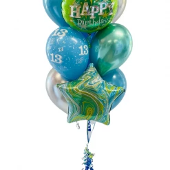 Not Specified Happy Birthday Balloon Bouquet - Large Balloon Bouquets