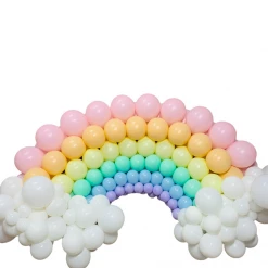 Party Planet Balloon Garlands & Decor Pastel Rainbow Balloon Decor - Large