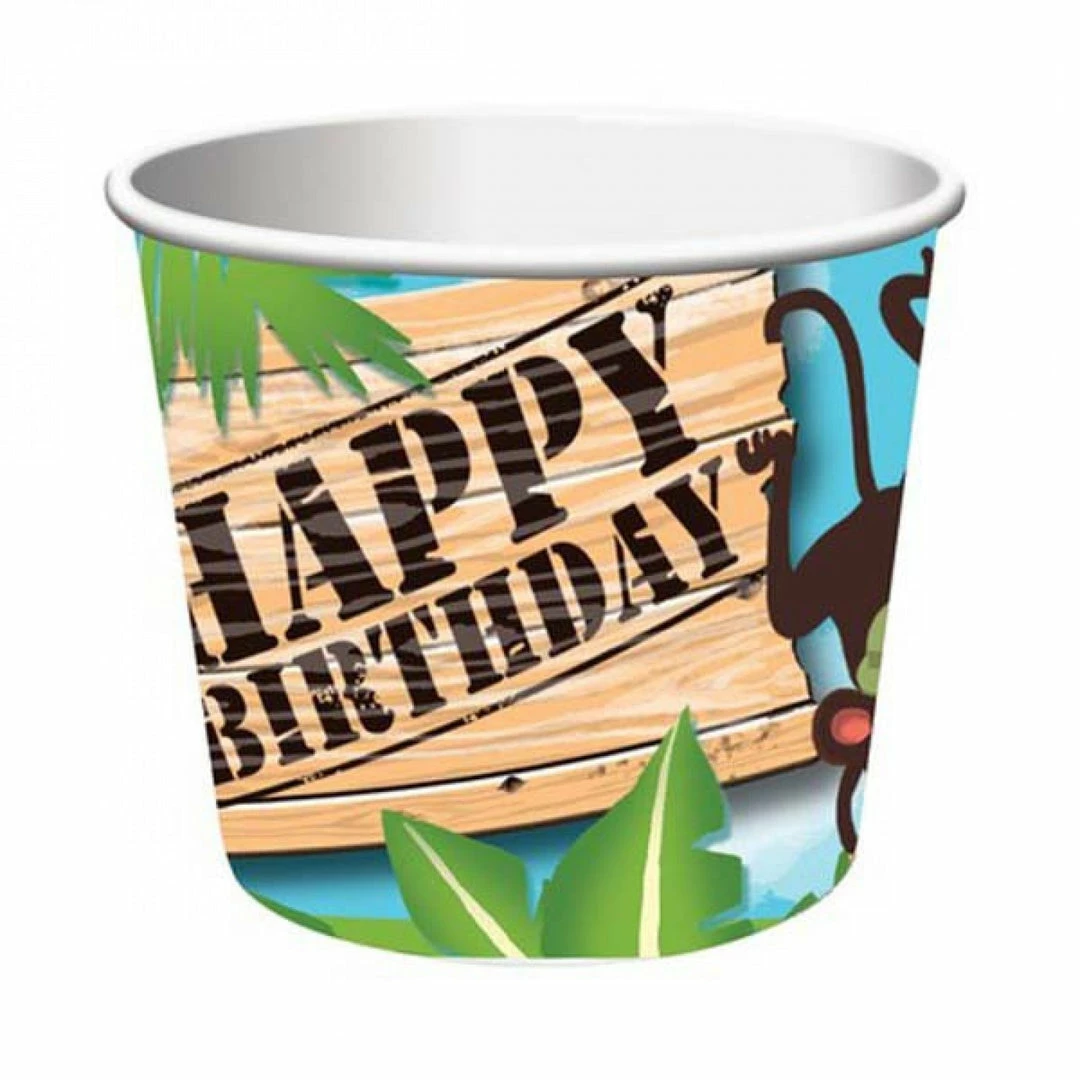 Not Specified Jungle Treat Cups Pk6 Jungle / Safari