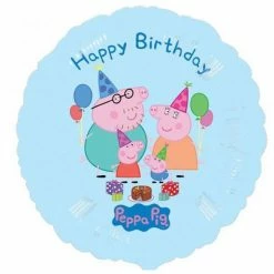 Not Specified Send Balloons Peppa Pig Happy Birthday Balloon / Bouquet A7111