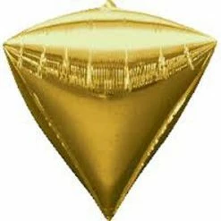 Not Specified Gold Balloon - Foil - Diamondz