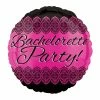 Not Specified Bachelorette Party Balloon - Pink & Black Send Balloons