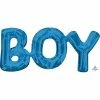 Not Specified Letters, Number & KITS - AIR FILLED Word Boy Balloon - Boy - Air Fill Only (small)