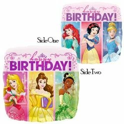 Not Specified Send Balloons Disney Princess Happy Birthday Balloon / Bouquet