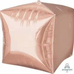 Not Specified Orbz & Cubz Rose Gold Balloon - Foil - Cubez