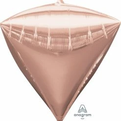 Not Specified Rose Gold Balloon - Foil - Diamondz